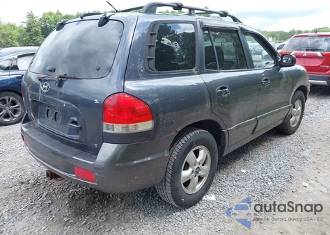 2006 Hyundai Santa Fe Gls z USA, uszkodzony, nr VIN KM8SC73D16U041032